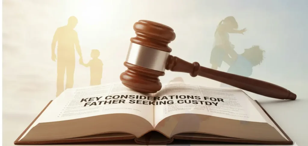 key consideration for father seeking custody